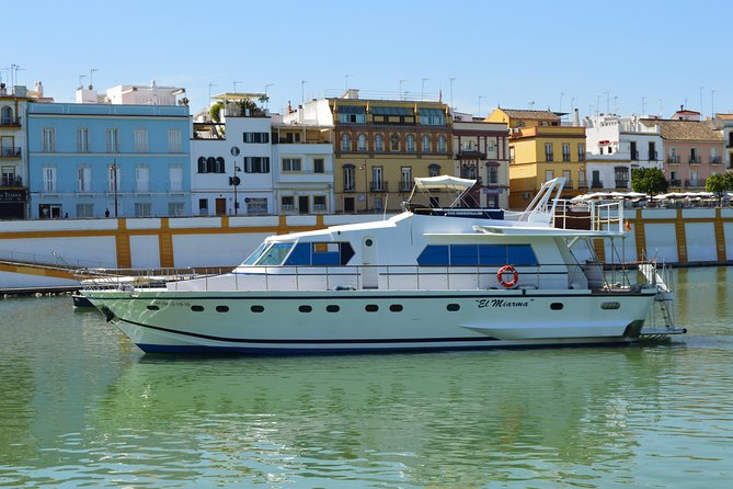 Seville: Cruise along the Guadalquivir River with appetizer - Multilingual commentary with Raquel and the crew