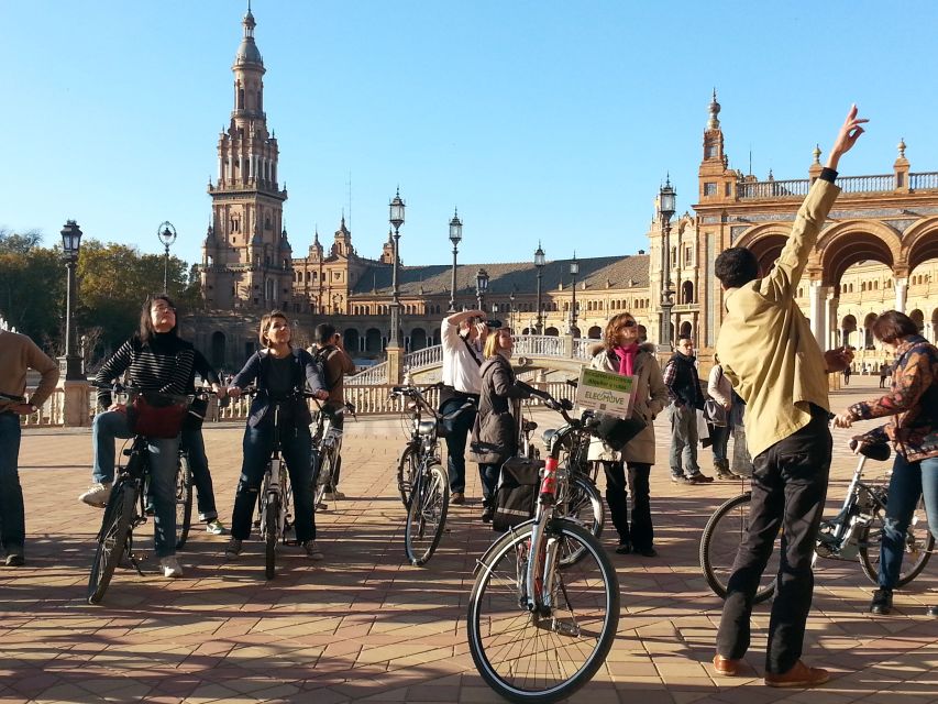 Seville: Electric Bike Tour in Small Group - Plaza de España and María Luisa Park