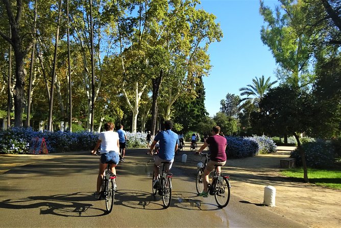 Seville Electric Bike Tour - Small Group - María Luisa Park: shade, fountains, and a slower pace