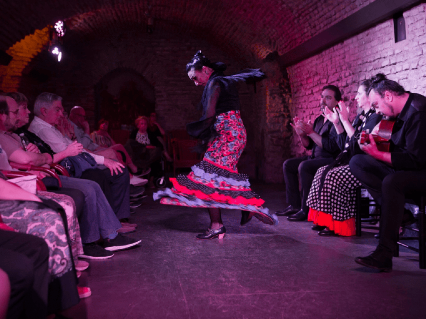 Seville: Flamenco Dreams Show with Drink in an Arabic Vault - Entering the Almohad vault in Seville