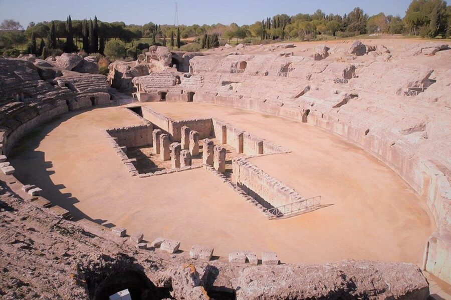 Seville: Game of Thrones and Roman Empire Italica Tour - Domus de Neptune and the art underfoot