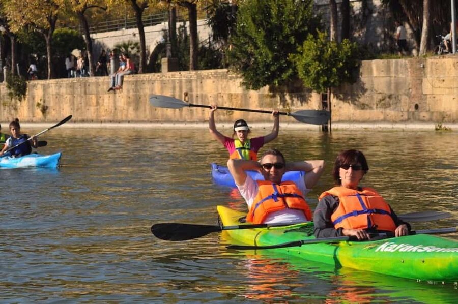 Seville: Guadalquivir River Kayak Tour or Kayak Rental - The first strokes on the water