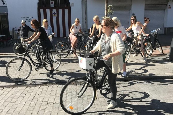 Seville Guided Bike Tour - Castillo de San Jorge and the market area