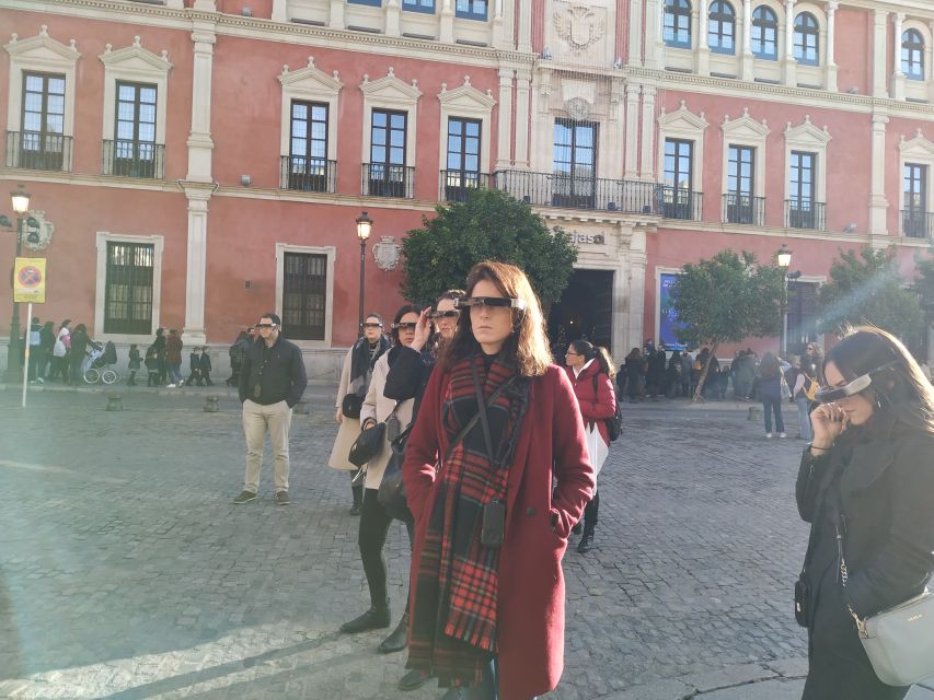 Seville: Guided City Walking Tour with 3D contents - Torre del Oro ends beside the Guadalquivir