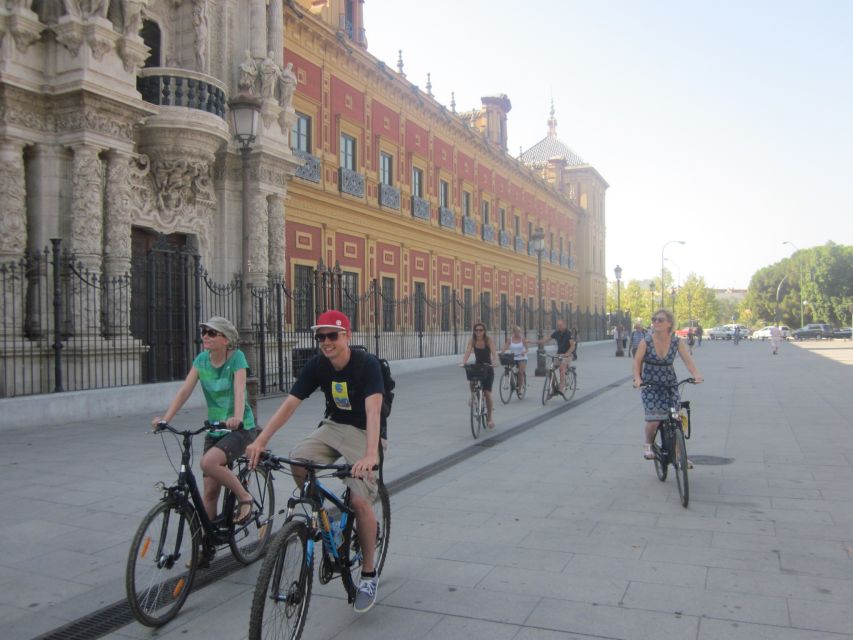 Seville: Highlights City Bike Tour - Bikes, pace, and physical demands