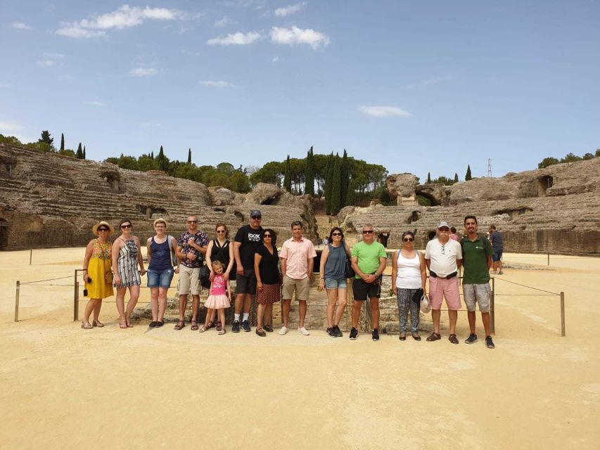 Seville: Italica Roman Ruins City Tour - Roman homes and mosaics after the big arena