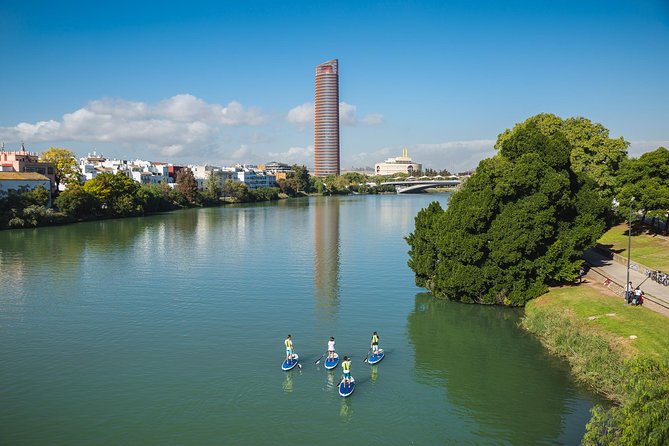 Seville: Paddle Surf Route and Class - Starting beside the Guadalquivir at C. Betis 19