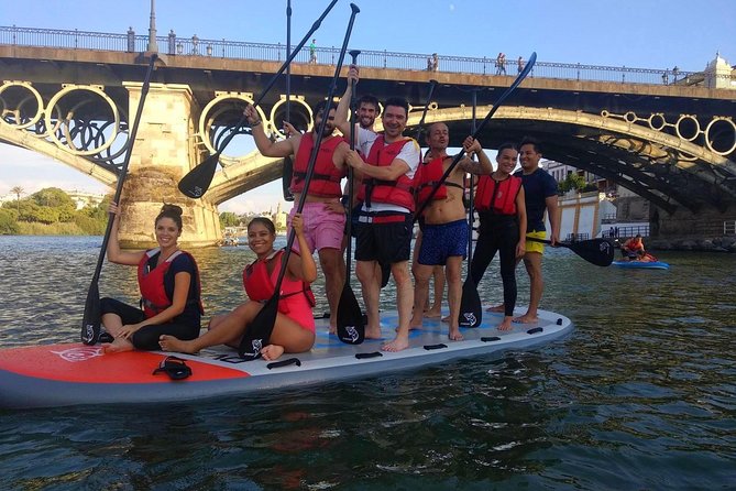 Seville Paddle Surf Sup in the Guadalquivir River - Starting near Plaza de Armas and the Cristo de la Expiración Bridge