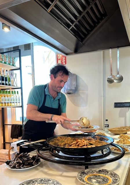Seville: Paella-Cooking Experience with Sangria & Full Meal - A paella evening, not a cooking class