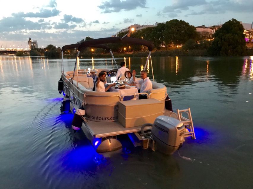Seville: Private Boat Tour with Paella Lunch and Drinks - Cancellation and practical details