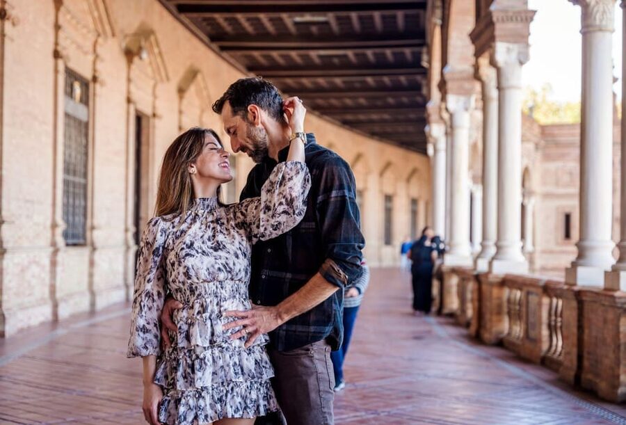 Seville: Professional Photoshoot at Plaza de España - Is $90 good value for your group?