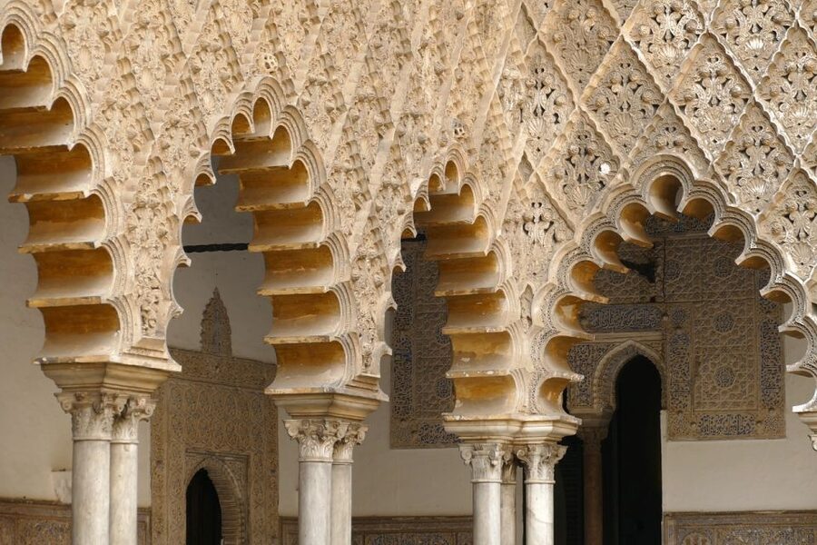 Seville: Real Alcazar of Seville Guided Tour and Ticket - The Hall of Ambassadors and royal ceremony