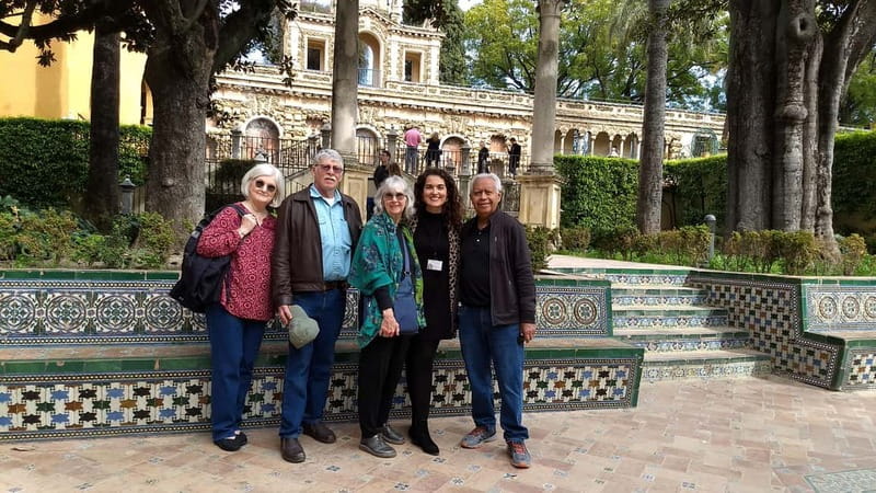 SEVILLE: REAL ALCÁZAR TOUR - The garden finish and what it means