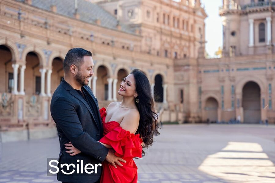 Seville: Romantic photoshoot for Couples - What happens during the 45-minute to one-hour shoot
