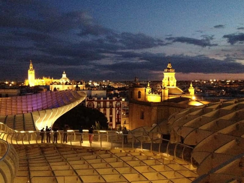 Seville: Sunset Roof Top Walking Tour - Key points at a glance