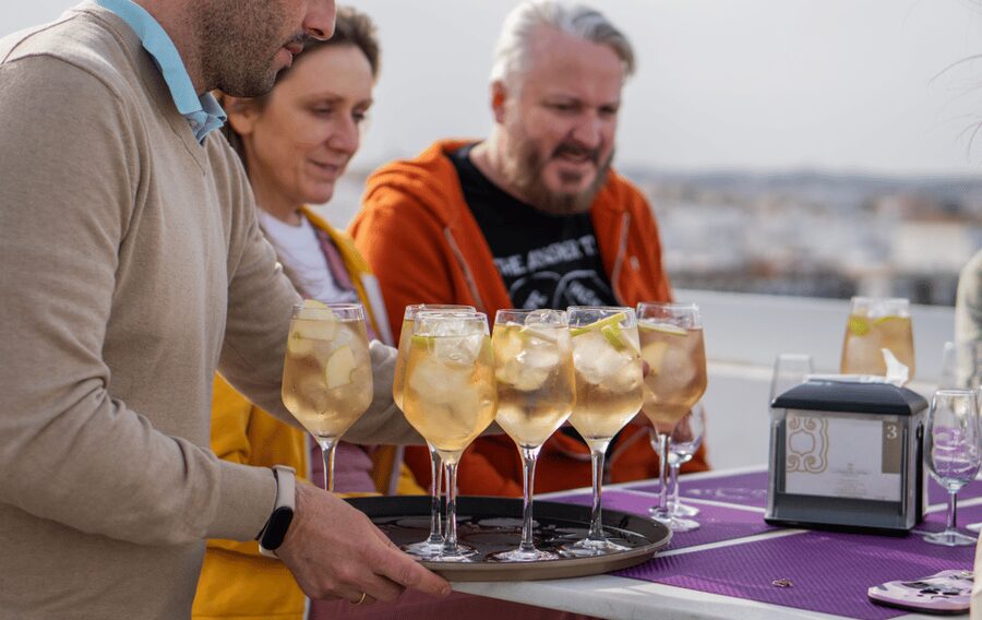 Seville: Tapas and Sangria Tasting - The rooftop sunset option in Seville