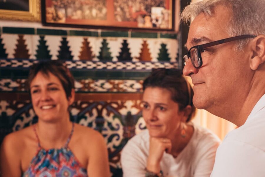 Seville: Wine and Gourmet Tapas Tour - Second stop: another 45 minutes of tapas and drinks