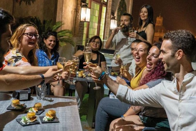 Tapas and Wine Tasting Tour in Seville Small Groups and Jewish Quarter - Three tapas bars and a changing menu