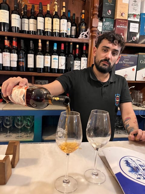 Tapas Tour Cordoba & Wine Experience with chef and sommelier - The third stop: salmorejo, croquetas, and Montilla-Moriles